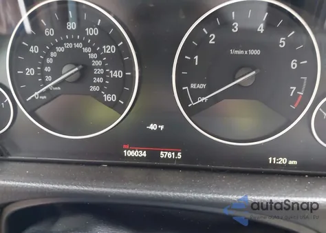 2015 BMW 328 Xi Sulev из США, поврежденный, VIN WBA3B5G53FNS15693